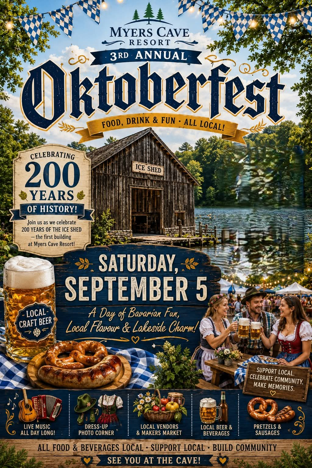 Oktoberfest, September 6 and 13, 2025, Entry Fee $15